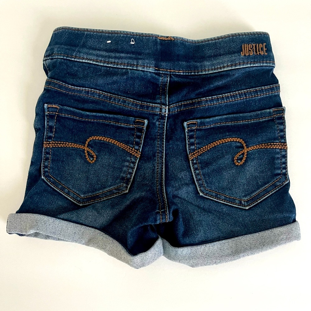 Girls jean shorts (brand Justice)